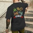 ペルーのナスカ線 ペルー古代地上絵ミステリーアート 長袖tシャツ メンズTシャツ バックプリント 彼への贈り物