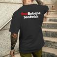 ボディービル トレンボロン ステロイド シャツ Trenbolognaandwich メンズTシャツ バックプリント 彼への贈り物
