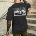 ポルシェ 924 1977 スポーツカー メンズTシャツ バックプリント 彼への贈り物