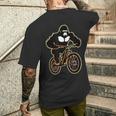 マウンテンバイク ゴリラ ダウンヒル ライダー Mtb メンズTシャツ バックプリント 彼への贈り物