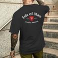 マン島 Celtic Nation Established 978 メンズTシャツ バックプリント 彼への贈り物