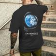 ミッション・トゥ・ザ・ムーン 2026 宇宙飛行士 アルテミス ロケット アルテミス2 メンズTシャツ バックプリント 彼への贈り物