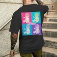 メルちゃん 派手かわ メンズTシャツ バックプリント 彼への贈り物