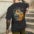 メルティングキューブ 面白い ルービック ルビックス ルービックス プレイヤー キューブ ハロウィン メンズTシャツ バックプリント 彼への贈り物
