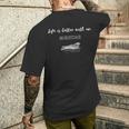 ヨタカがあれば人生はもっと良くなる メンズTシャツ バックプリント 彼への贈り物