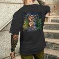 ヨーキー 犬 ヨーキー 物事 遊ぶ ビンゴ ヨーキー スタッフ ヨーキー メンズTシャツ バックプリント 彼への贈り物