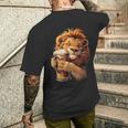 ライオンビール メンズTシャツ バックプリント 彼への贈り物