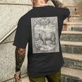 ライノセラス・アルブレヒト・デューラー・アルブレヒト・デューラー メンズTシャツ バックプリント 彼への贈り物