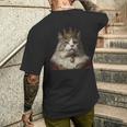 ラガマフィンキャッツ ラガマフィン猫 メンズTシャツ バックプリント 彼への贈り物