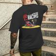 ラジコンカー レーシングラジコンカー リモコンモデル メンズTシャツ バックプリント 彼への贈り物
