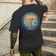 リスボン ポルトガル 旅行 お土産 都市 ランドマーク 観光ギフト メンズTシャツ バックプリント 彼への贈り物
