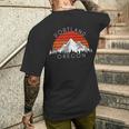 レトロ ヴィンテージ ポートランド オレゴン アンティーク調 メンズTシャツ バックプリント 彼への贈り物