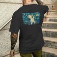 レトロなヴィンテージスタイルのウェスティ。 メンズTシャツ バックプリント 彼への贈り物