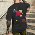 ワシリー・カンディンスキーによる13の長方形1930 長袖tシャツ メンズTシャツ バックプリント 彼への贈り物