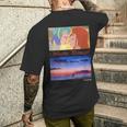 ワッチャプリマジ！ デザインe メンズTシャツ バックプリント 彼への贈り物