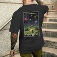 ワンダフル コペンハーゲン チボリ ポスター プリント メンズTシャツ バックプリント 彼への贈り物