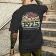 ヴィンテージ 1925 限定版 101歳の誕生日 長袖tシャツ メンズTシャツ バックプリント 彼への贈り物