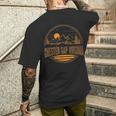 ヴィンテージ チェスターギャップ バージニアマウンテン ハイキングプリント メンズTシャツ バックプリント 彼への贈り物
