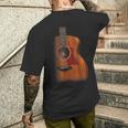 ヴィンテージアコースティックギターtシャツ メンズTシャツ バックプリント 彼への贈り物