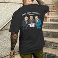世界平和協定 トランプ プーチン ゼレンスキー ウクライナ ユーモア メンズTシャツ バックプリント 彼への贈り物