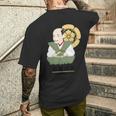 偉人シリーズ_織田信長 メンズTシャツ バックプリント 彼への贈り物