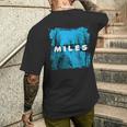 公式マイルス・デイビス・ジャズ・アイコン・マーチ New Quintet メンズTシャツ バックプリント 彼への贈り物