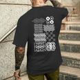 吉祥文様 アイコン版 メンズTシャツ バックプリント 彼への贈り物