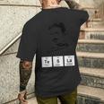 周期表 ニコラ・テスラア メンズTシャツ バックプリント 彼への贈り物