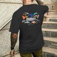 多様性を祝う アクアリウムフィッシュシャツ メンズTシャツ バックプリント 彼への贈り物