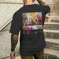 宗教と現代美術、信仰、最後の晩餐 メンズTシャツ バックプリント 彼への贈り物