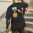 怖い床屋スウィーニートッド メンズTシャツ バックプリント 彼への贈り物