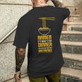 日本のラーメン I アジアンフード I ラーメン メンズTシャツ バックプリント 彼への贈り物