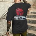 日本国内市場向けスープラ ヴィンテージ Jdm チューニング ドリフトカー メンズTシャツ バックプリント 彼への贈り物