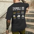 暇な時間にやること トランペットトランペット メンズTシャツ バックプリント 彼への贈り物