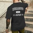 熊本 Kumamoto【チームユニフォーム】Jimo-T ジモティ 地元愛 お土産 面白い かっこいい メンズTシャツ バックプリント 彼への贈り物