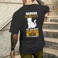 猫 スコティッシュフォールド メンズTシャツ バックプリント 彼への贈り物