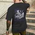 猫 ラジコン 車 漂流 猫 ドリフト ドリフト ドリフト用 メンズTシャツ バックプリント 彼への贈り物