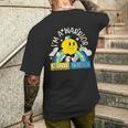 痛風戦士 関節炎 痛風啓発 メンズTシャツ バックプリント 彼への贈り物