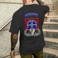 第82空挺師団 誇り高き退役軍人の日のギフト メンズTシャツ バックプリント 彼への贈り物