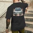 結婚40年 おもしろ40周年結婚記念カップル メンズTシャツ バックプリント 彼への贈り物