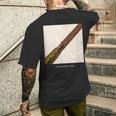 草いものには蓋をする メンズTシャツ バックプリント 彼への贈り物