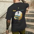 蜂 クリエイティブ メンズTシャツ バックプリント 彼への贈り物