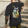 蜂の奇妙な メンズTシャツ バックプリント 彼への贈り物