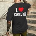 角煮大好き メンズTシャツ バックプリント 彼への贈り物