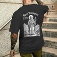 配管工 配管 守護聖人 マチュリヌス ヴィンテージ パイプレンチ メンズTシャツ バックプリント 彼への贈り物