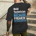 金型技術者 メンズTシャツ バックプリント 彼への贈り物