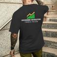 金融フリーダム株式市場株式の配当投資家 メンズTシャツ バックプリント 彼への贈り物