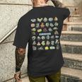 鉱石 鉱石 クリスタル シャツ メンズTシャツ バックプリント 彼への贈り物