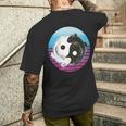 陰陽ウーパールーパー アート グラフィック アニメ ウーパールーパー 恋人 日本語 長袖tシャツ メンズTシャツ バックプリント 彼への贈り物