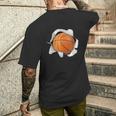 面白いtシャツ バスケットボール おもしろ 服 ネタ メンズ バスケ部 おもしろグッズ 大人 子供 メンズTシャツ バックプリント 彼への贈り物